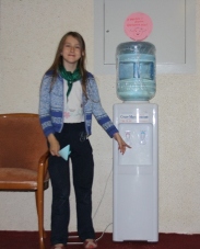 «Волшебный водопад» в холле